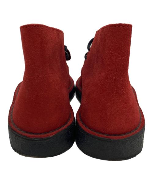 CLARKS ORIGINALS（クラークス オリジナルズ）Clarks Originals (クラークス オリジナルズ) デザートブーツ レッド サイズ:26㎝の古着・服飾アイテム