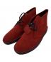 Clarks Originals（クラークス オリジナルズ）の古着「デザートブーツ」｜レッド