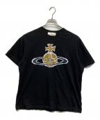 Vivienne Westwoodヴィヴィアンウエストウッド）の古着「SPRAY ORB CLASSIC T-SHIRT　オーブプリントTシャツ」｜ブラック