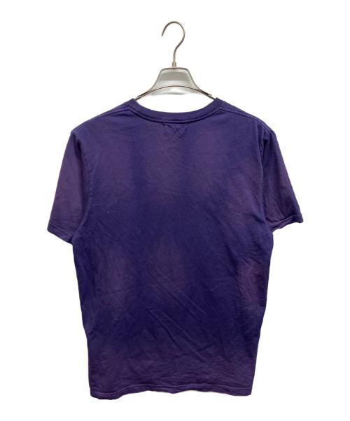 A BATHING APE（アベイシングエイプ）A BATHING APE (アベイシングエイプ) VINTAGE EFFECT TEE　ヴィンテージエフェクトTシャツ　フェード加工　001CSM301001M パープル サイズ:Ｍの古着・服飾アイテム
