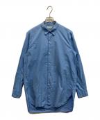 HUGENユーゲン）の古着「James コットンポプリンレギュラーカラーシャツ　SHIRTS 042」｜スカイブルー