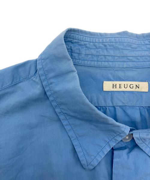 HUGEN（ユーゲン）HUGEN (ユーゲン) James コットンポプリンレギュラーカラーシャツ　SHIRTS 042 スカイブルー サイズ:2の古着・服飾アイテム