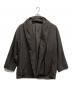 wirrow（ウィロウ）の古着「22AW MELANGE WOOL MIDDLE ROBE ウール ミドルローブ」｜ブラウン