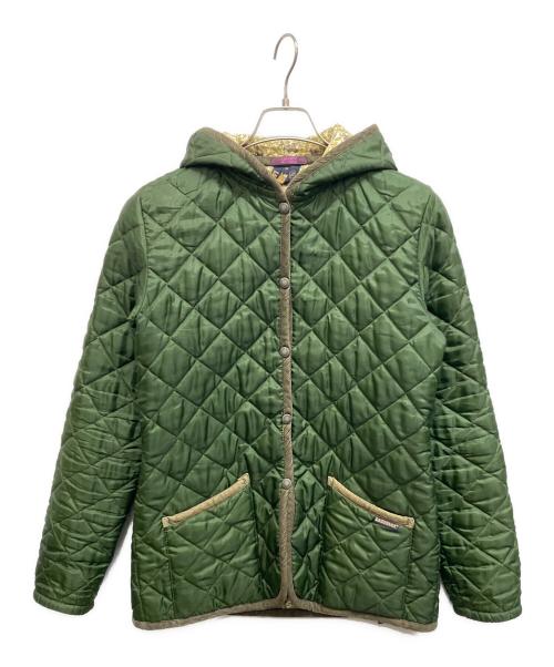 LAVENHAM（ラベンハム）LAVENHAM (ラベンハム) LIBERTY (リバティー) キルティングコート オリーブ サイズ:Mの古着・服飾アイテム