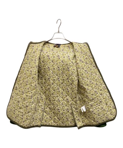 LAVENHAM（ラベンハム）LAVENHAM (ラベンハム) LIBERTY (リバティー) キルティングコート オリーブ サイズ:Mの古着・服飾アイテム