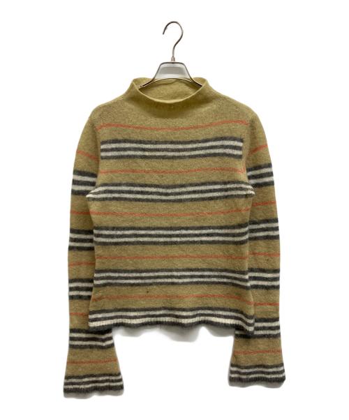 BURBERRY LONDON（バーバリーロンドン）BURBERRY LONDON (バーバリーロンドン) ボーダーニット ベージュ サイズ:1の古着・服飾アイテム