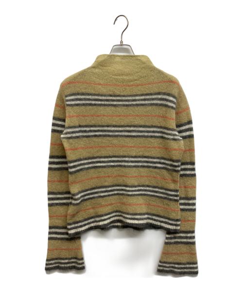 BURBERRY LONDON（バーバリーロンドン）BURBERRY LONDON (バーバリーロンドン) ボーダーニット ベージュ サイズ:1の古着・服飾アイテム