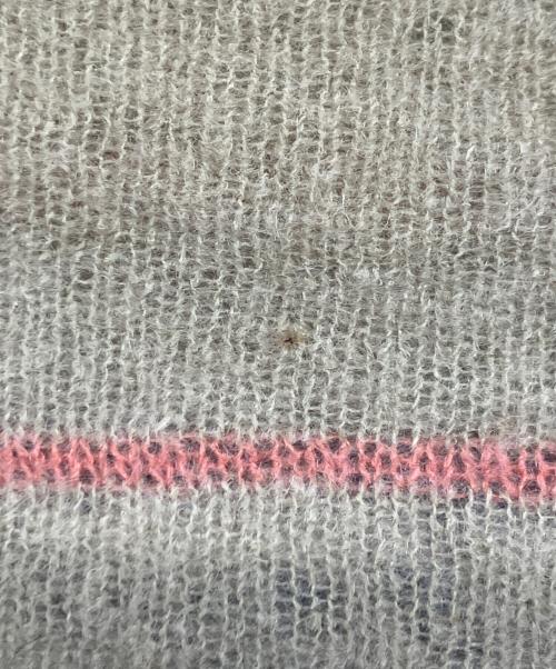 BURBERRY LONDON（バーバリーロンドン）BURBERRY LONDON (バーバリーロンドン) ボーダーニット ベージュ サイズ:1の古着・服飾アイテム