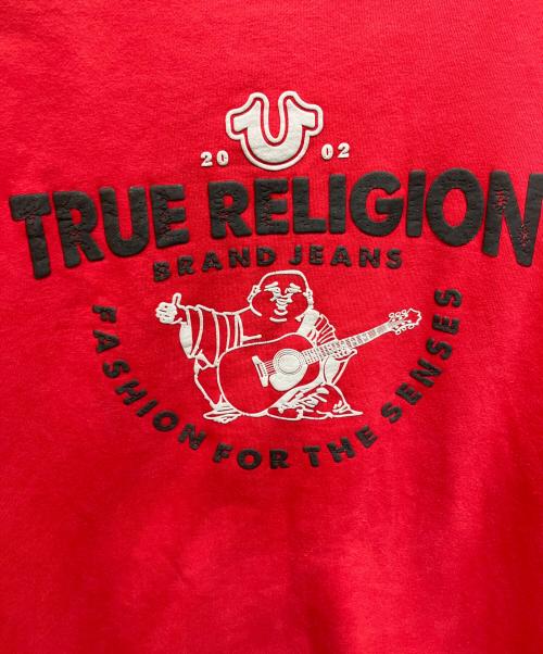 TRUE RELIGION（トゥルー レリジョン）TRUE RELIGION (トゥルー レリジョン) ジップパーカー レッド サイズ:Lの古着・服飾アイテム