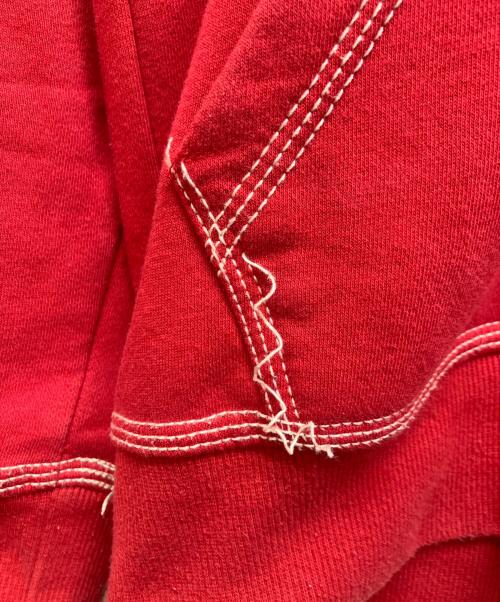 TRUE RELIGION（トゥルー レリジョン）TRUE RELIGION (トゥルー レリジョン) ジップパーカー レッド サイズ:Lの古着・服飾アイテム