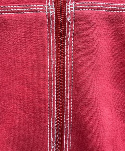 TRUE RELIGION（トゥルー レリジョン）TRUE RELIGION (トゥルー レリジョン) ジップパーカー レッド サイズ:Lの古着・服飾アイテム