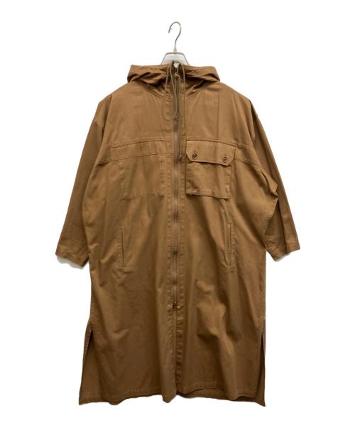 Y's（ワイズ）Y's (ワイズ) 23AW　COTTON TWILL HOODED COAT　コットンツイルフーデッドコート　YJ-D85-002 ブラウン サイズ:1の古着・服飾アイテム