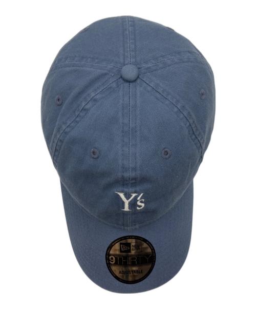 Y's（ワイズ）Y's (ワイズ) New Era (ニューエラ) キャップ ブルーの古着・服飾アイテム