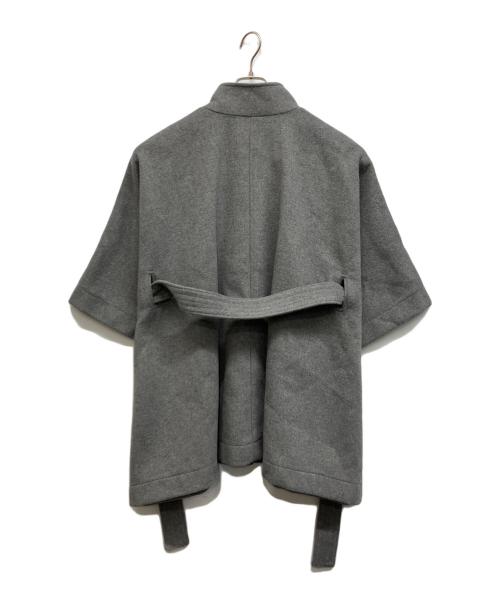 Snidel（スナイデル）Snidel (スナイデル) スタンドカラーポンチョコート グレー サイズ:Freeの古着・服飾アイテム