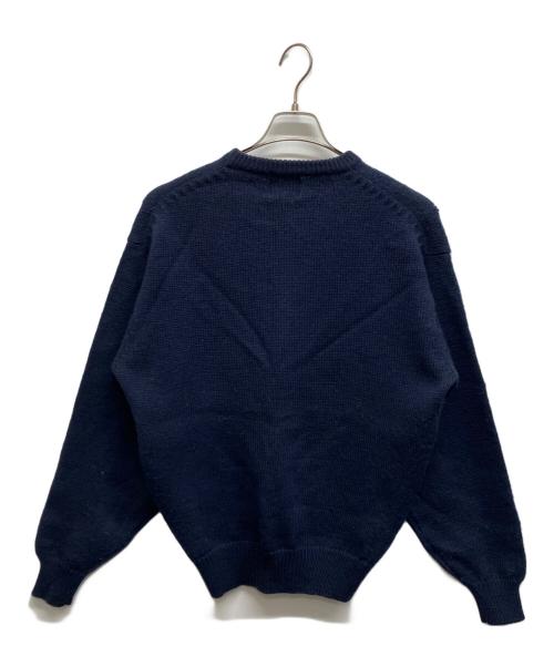 CHAPS RALPH LAUREN（チャップス ラルフローレン）CHAPS RALPH LAUREN (チャップス ラルフローレン) 90's CRL-78星条旗ウールセーター ネイビー サイズ:Lの古着・服飾アイテム