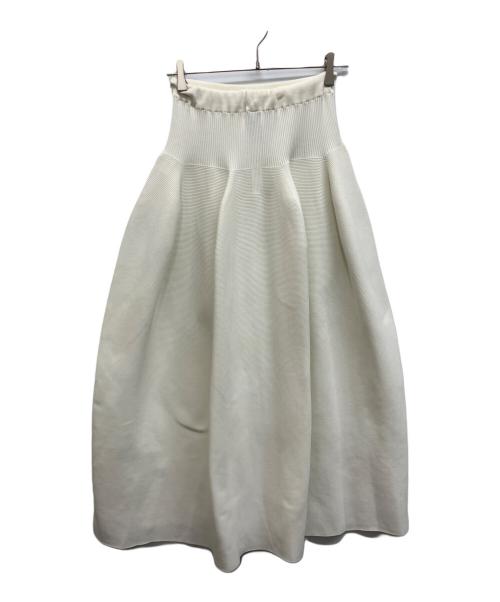 CFCL（シーエフシーエル）CFCL (シーエフシーエル) POTTERY SKIRT ホワイト サイズ:Sの古着・服飾アイテム