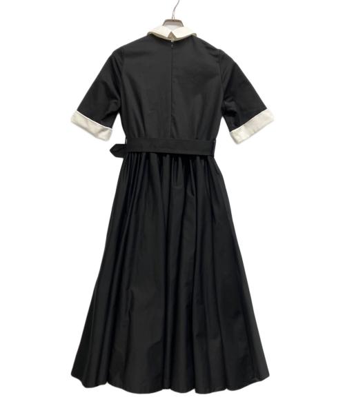 foufou（フーフー）foufou (フーフー) THE DRESS #22 bicolor one piece ブラック サイズ:1の古着・服飾アイテム