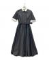 foufou（フーフー）の古着「THE DRESS #22 bicolor one piece」｜ブラック