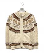 THE NORTH FACEザ ノース フェイス）の古着「Half Dome Nordic Drivers Knit」｜ブラウン