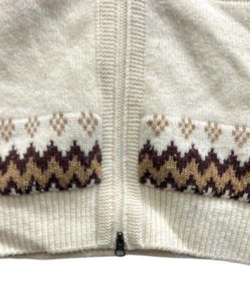 THE NORTH FACE（ザ ノース フェイス）THE NORTH FACE (ザ ノース フェイス) Half Dome Nordic Drivers Knit ブラウン サイズ:Mの古着・服飾アイテム