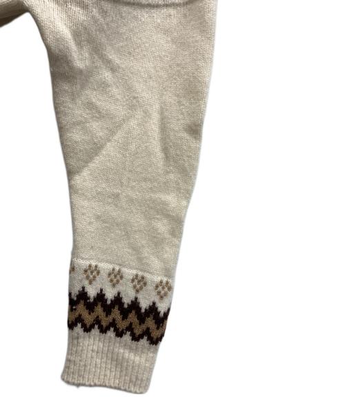 THE NORTH FACE（ザ ノース フェイス）THE NORTH FACE (ザ ノース フェイス) Half Dome Nordic Drivers Knit ブラウン サイズ:Mの古着・服飾アイテム