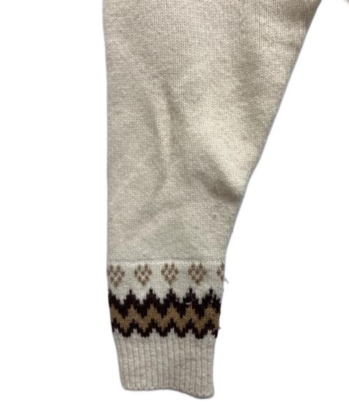 THE NORTH FACE（ザ ノース フェイス）THE NORTH FACE (ザ ノース フェイス) Half Dome Nordic Drivers Knit ブラウン サイズ:Mの古着・服飾アイテム