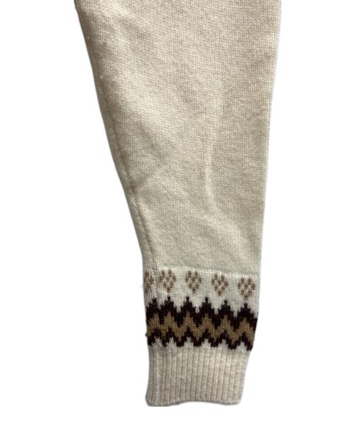 THE NORTH FACE（ザ ノース フェイス）THE NORTH FACE (ザ ノース フェイス) Half Dome Nordic Drivers Knit ブラウン サイズ:Mの古着・服飾アイテム