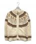THE NORTH FACE（ザ ノース フェイス）の古着「Half Dome Nordic Drivers Knit」｜ブラウン