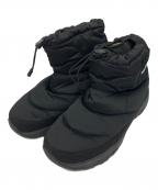 THE NORTH FACEザ ノース フェイス）の古着「Nuptse Bootie WP Logo Short」｜ブラック
