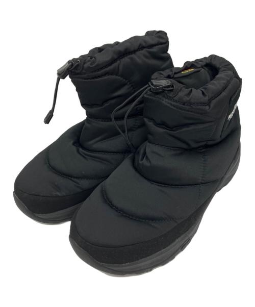 THE NORTH FACE（ザ ノース フェイス）THE NORTH FACE (ザ ノース フェイス) Nuptse Bootie WP Logo Short ブラック サイズ:26㎝の古着・服飾アイテム