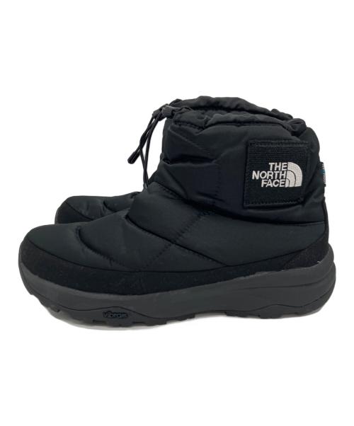 THE NORTH FACE（ザ ノース フェイス）THE NORTH FACE (ザ ノース フェイス) Nuptse Bootie WP Logo Short ブラック サイズ:26㎝の古着・服飾アイテム