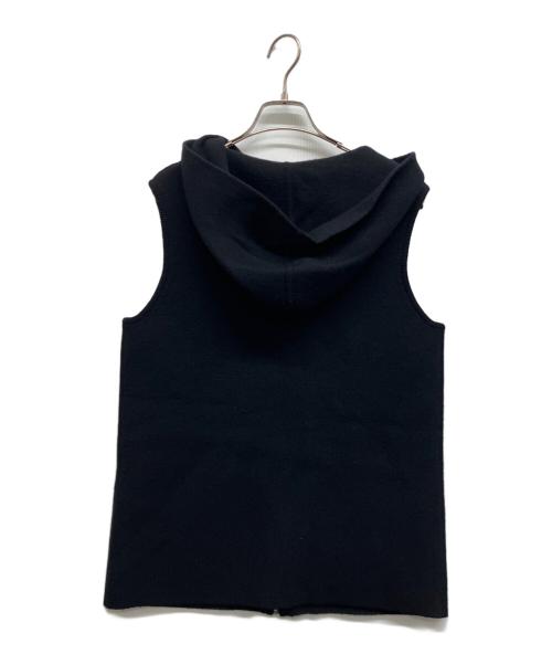 theory（セオリー）theory (セオリー) Lana Cash Hooded Vest ブラック サイズ:Ｓの古着・服飾アイテム