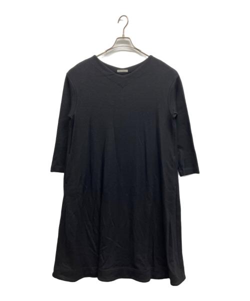 theory luxe（セオリーリュクス）theory luxe (セオリーリュクス) LUMI WOOL ETONYウールワンピース ブラック サイズ:Mの古着・服飾アイテム