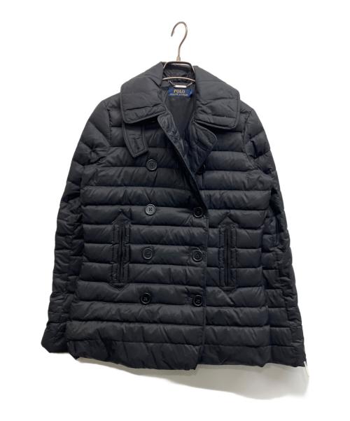 POLO RALPH LAUREN（ポロ・ラルフローレン）POLO RALPH LAUREN (ポロ・ラルフローレン) ダブルダウンジャケット ブラック サイズ:Ｓの古着・服飾アイテム