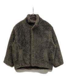 LE GLAZIK（ル グラジック）の古着「ニューエコボア ショートコート」｜ブラウン