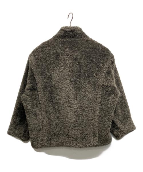 LE GLAZIK（ル グラジック）LE GLAZIK (ル グラジック) ニューエコボア ショートコート ブラウン サイズ:36の古着・服飾アイテム