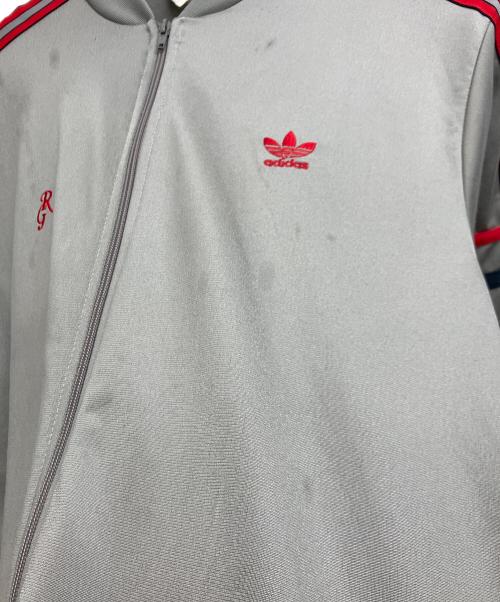 adidas（アディダス）adidas (アディダス) トラックジャケット グレー サイズ:186の古着・服飾アイテム