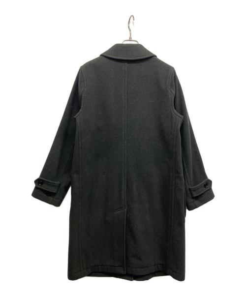 MHL（マーガレットハウエル）MHL (マーガレットハウエル) ウールロングメルトンコート グリーン サイズ:1の古着・服飾アイテム
