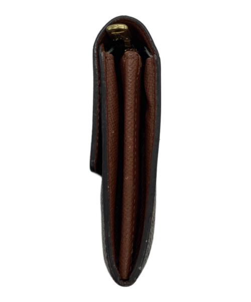 LOUIS VUITTON（ルイ ヴィトン）LOUIS VUITTON (ルイ ヴィトン) ポシェット・ポルトモネ クレディ長財布 ブラウン サイズ:下記参照の古着・服飾アイテム
