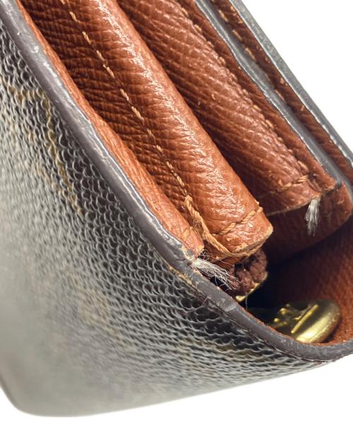 LOUIS VUITTON（ルイ ヴィトン）LOUIS VUITTON (ルイ ヴィトン) ポシェット・ポルトモネ クレディ長財布 ブラウン サイズ:下記参照の古着・服飾アイテム