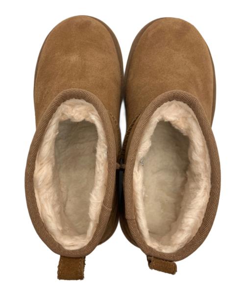 UGG（アグ）UGG (アグ) UGG Classic Ultra Mini Platform ベージュ サイズ:23の古着・服飾アイテム