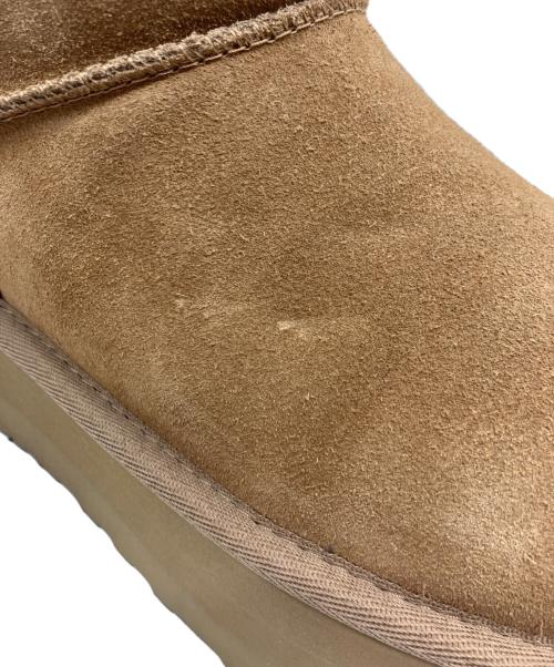 UGG（アグ）UGG (アグ) UGG Classic Ultra Mini Platform ベージュ サイズ:23の古着・服飾アイテム