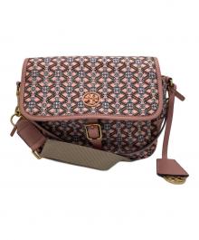 TORY BURCH（トリーバーチ）の古着「TORY BURCH クロスボディ2WAYショルダーバッグ」｜ピンク