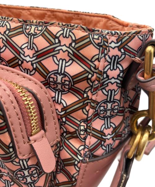 TORY BURCH（トリーバーチ）TORY BURCH (トリーバーチ) TORY BURCH クロスボディ2WAYショルダーバッグ ピンクの古着・服飾アイテム