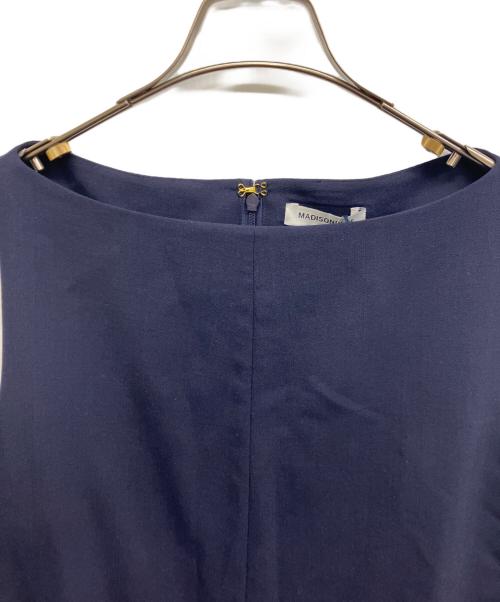 MADISON BLUE（マディソンブルー）MADISON BLUE (マディソンブルー) BOAT NECK COMBINAISON W TROP ネイビー サイズ:s 未使用品の古着・服飾アイテム