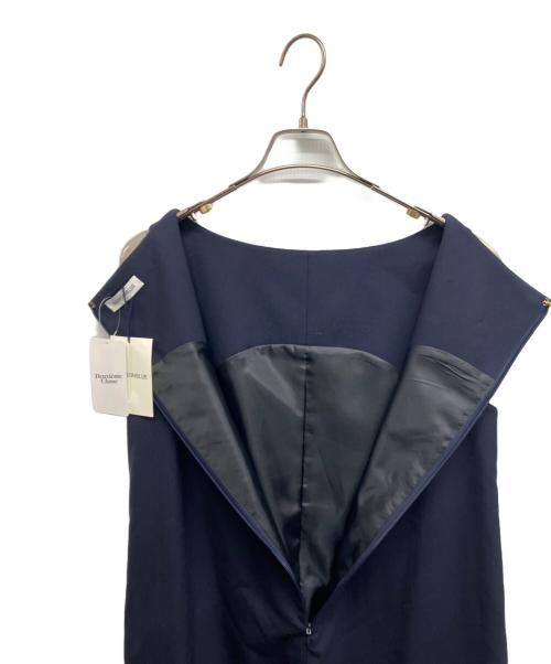 MADISON BLUE（マディソンブルー）MADISON BLUE (マディソンブルー) BOAT NECK COMBINAISON W TROP ネイビー サイズ:s 未使用品の古着・服飾アイテム