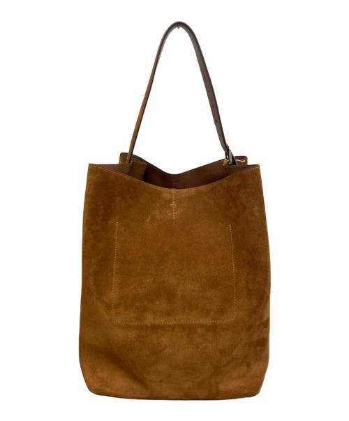 toteme（トーテム）toteme (トーテム) Suede medium shoulder bag ブラウン サイズ:下記参照 未使用品の古着・服飾アイテム