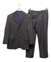 Paul Smith COLLECTION（ポールスミス コレクション）の古着「3Bストライプセットアップスーツ」｜ブラック
