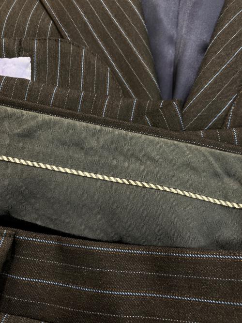 Paul Smith COLLECTION（ポールスミス コレクション）Paul Smith COLLECTION (ポールスミス コレクション) 3Bストライプセットアップスーツ ブラック サイズ:Mの古着・服飾アイテム