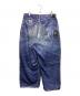 TALKING ABOUT THE ABSTRACTION (トーキング アバウト ジ アブストラクション) PRINT WIDE PT ブルー サイズ:XL 未使用品：8000円